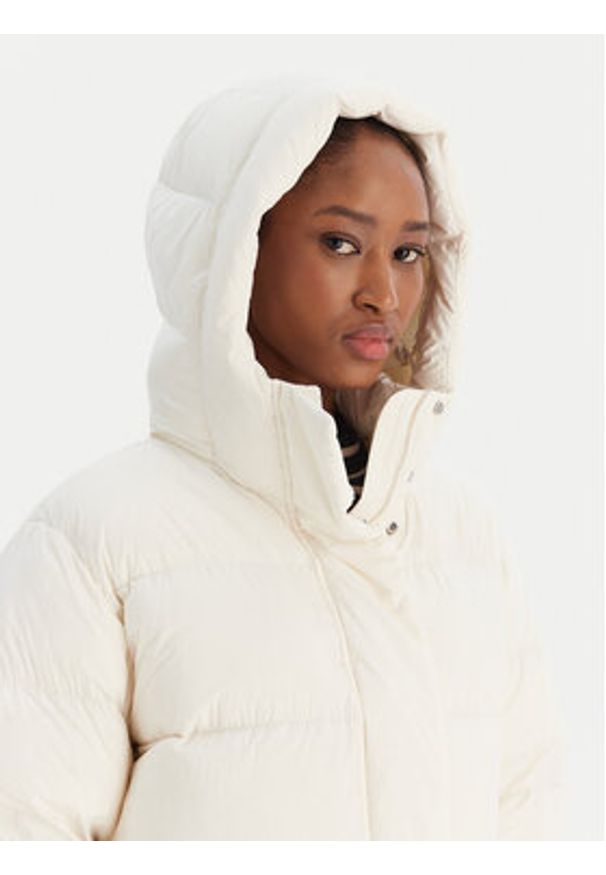 TOMMY HILFIGER - Tommy Hilfiger Kurtka puchowa WW0WW45739 Écru Regular Fit. Materiał: syntetyk