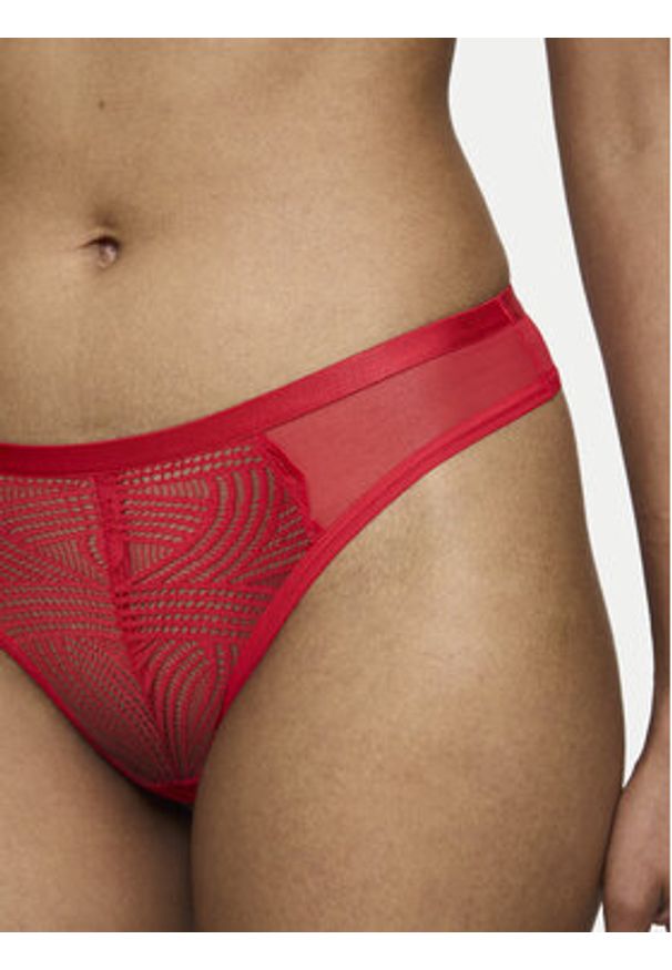 Triumph Figi brazylijskie Delightful Spotlight 10219844 Czerwony. Kolor: czerwony. Materiał: syntetyk