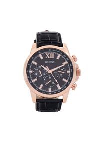 Guess Zegarek Walker GW0901G5 Czarny. Kolor: czarny
