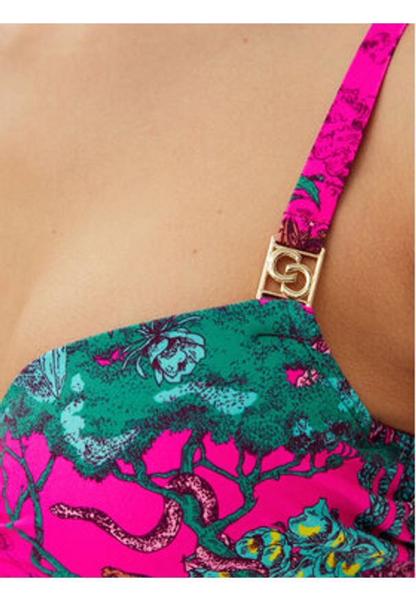 Chantelle Góra od bikini Sauvage C17UN5 Różowy. Kolor: różowy. Materiał: syntetyk