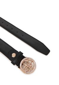 Guess Pasek Damski BW9284 P5430 Czarny. Kolor: czarny. Materiał: skóra