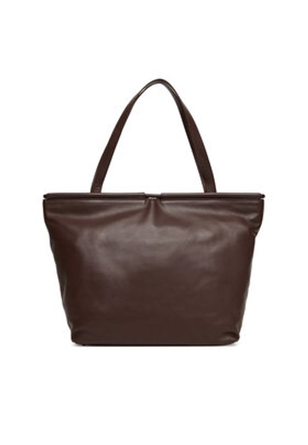 Coccinelle Torebka Bag Smoth L E1 T1F 11 01 01 Brązowy. Kolor: brązowy. Materiał: skórzane