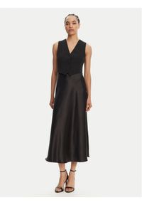 Liu Jo Sukienka koktajlowa WA5271 TS896 Czarny Regular Fit. Kolor: czarny. Materiał: syntetyk. Styl: wizytowy #1
