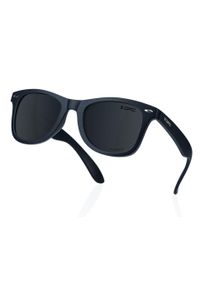 Okulary przeciwsłoneczne z polaryzacją unisex OPC Santa Cruz Kat.3 + etui. Kolor: czarny