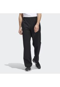 Spodnie golfowe męskie Adidas Provisional Golf. Kolor: czarny. Materiał: materiał. Sport: golf