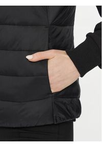 4f - 4F Bezrękawnik 4FAW23TVESF072 Czarny Slim Fit. Kolor: czarny. Materiał: syntetyk. Długość rękawa: bez rękawów