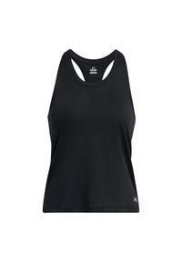 Damski tank top Under Armour Streaker Splatter. Kolor: czarny. Sport: bieganie #1