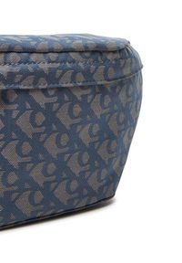 Calvin Klein Jeans Nerka Unstructured Monogram Waistbag LV04G3177G Błękitny. Kolor: niebieski. Materiał: materiał #4
