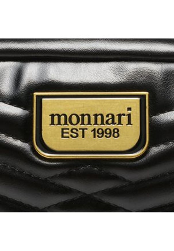 Monnari Torebka BAG4530-020 Czarny. Kolor: czarny. Materiał: skórzane