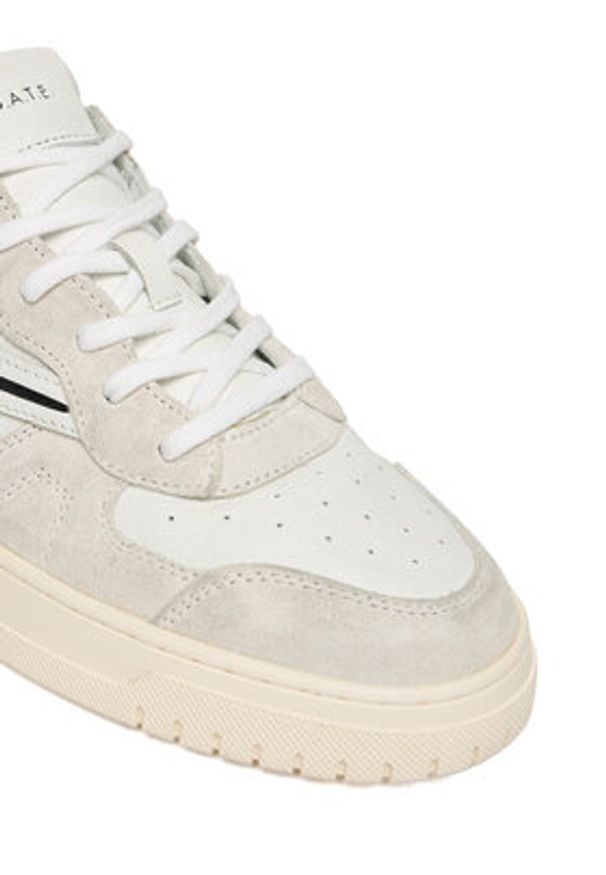 D.A.T.E. Sneakersy Torneo Pure Basic M431-TP-BA Biały. Kolor: biały. Materiał: skóra