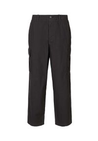 AllSaints spodnie bawełniane TALKA TROUSER kolor czarny w fasonie cargo MM058Y. Kolor: czarny. Materiał: bawełna #4
