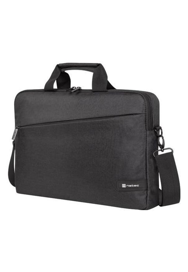 NATEC - Torba Natec Beira 15.6'' czarny. Kolor: czarny. Styl: biznesowy