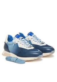 Hispanitas Sneakersy SHV264825 C002 Niebieski. Kolor: niebieski. Materiał: skóra #2