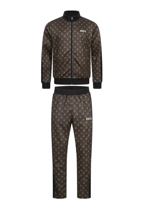 Dres Benlee Art Deco. Kolor: wielokolorowy, żółty, czarny. Materiał: dresówka. Sport: fitness