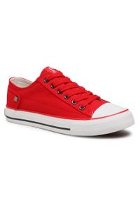 BIG STAR SHOES - Trampki Big Star Shoes DD274339 Red. Kolor: czerwony. Materiał: materiał