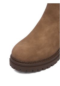 Clara Barson Botki CEO-WS5195-26 Beżowy. Kolor: beżowy. Materiał: materiał #7