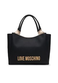 Love Moschino - LOVE MOSCHINO Torebka JC4107PP1OKD0000 Czarny. Kolor: czarny. Materiał: skórzane #5