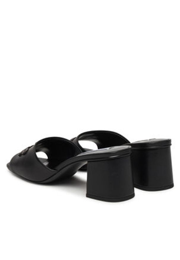 Karl Lagerfeld - KARL LAGERFELD Klapki Plaza II KL32400 Czarny. Kolor: czarny. Materiał: skóra