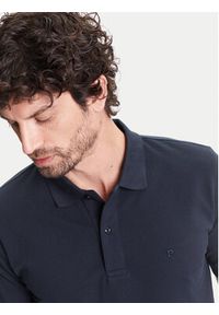 Pierre Cardin Polo C5 21354.2110 Granatowy Regular Fit. Typ kołnierza: polo. Kolor: niebieski. Materiał: bawełna