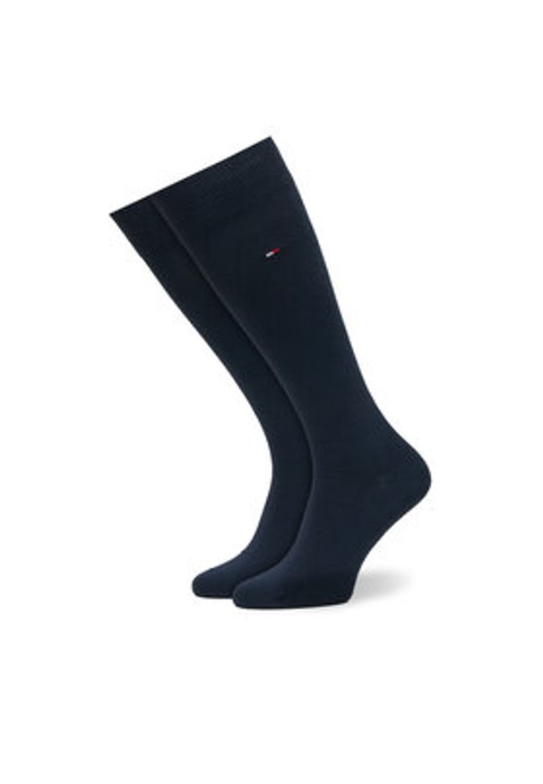TOMMY HILFIGER - Tommy Hilfiger Skarpety długie 701235378 Granatowy. Kolor: niebieski. Materiał: materiał, bawełna
