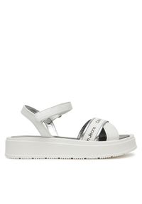 Sandały Calvin Klein Jeans. Kolor: biały