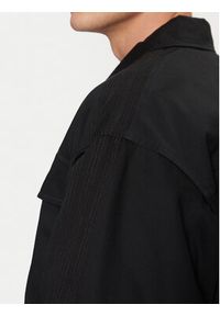 Adidas - adidas Koszula Premium Essentials Workwear JC9602 Czarny Loose Fit. Kolor: czarny. Materiał: bawełna #4