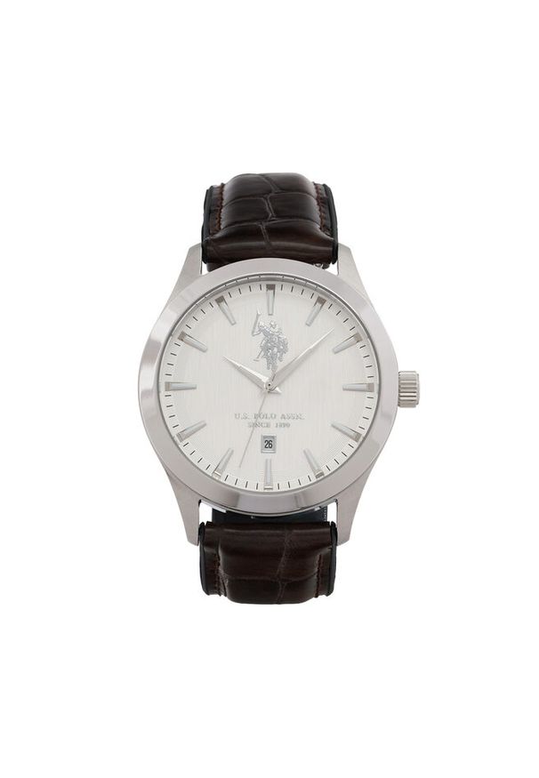 Zegarek U.S. Polo Assn.. Kolor: brązowy