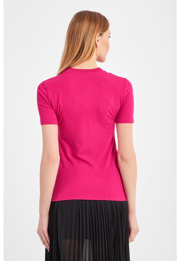 Patrizia Pepe - T-SHIRT PATRIZIA PEPE. Okazja: na co dzień. Materiał: materiał. Styl: casual