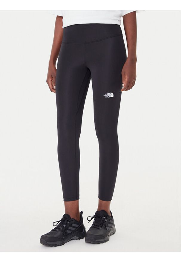 The North Face Legginsy Flex NF0A8EJE Czarny Slim Fit. Kolor: czarny. Materiał: syntetyk