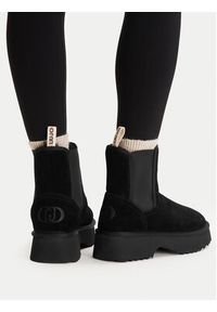 Liu Jo Śniegowce Juny 02 SF5133 PX002 Czarny. Kolor: czarny. Materiał: zamsz, skóra #5