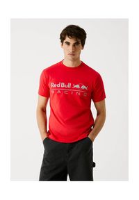 Pepe Jeans T-Shirt Red Bull Racing Logo Print 2025 Czerwony Regular Fit. Kolor: czerwony. Materiał: bawełna. Wzór: nadruk #5