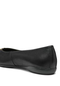 Geox Baleriny D Annytah W D55XYA 00085 C9999 Czarny. Kolor: czarny. Materiał: skóra