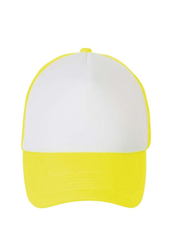 SOL'S - Czapka Z Daszkiem Bubble Colour Block. Kolor: żółty, biały, wielokolorowy
