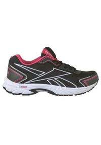 Buty do biegania damskie Reebok Triplehall Running. Zapięcie: sznurówki. Kolor: czarny, szary, biały, wielokolorowy. Materiał: syntetyk, materiał. Szerokość cholewki: normalna. Sport: bieganie