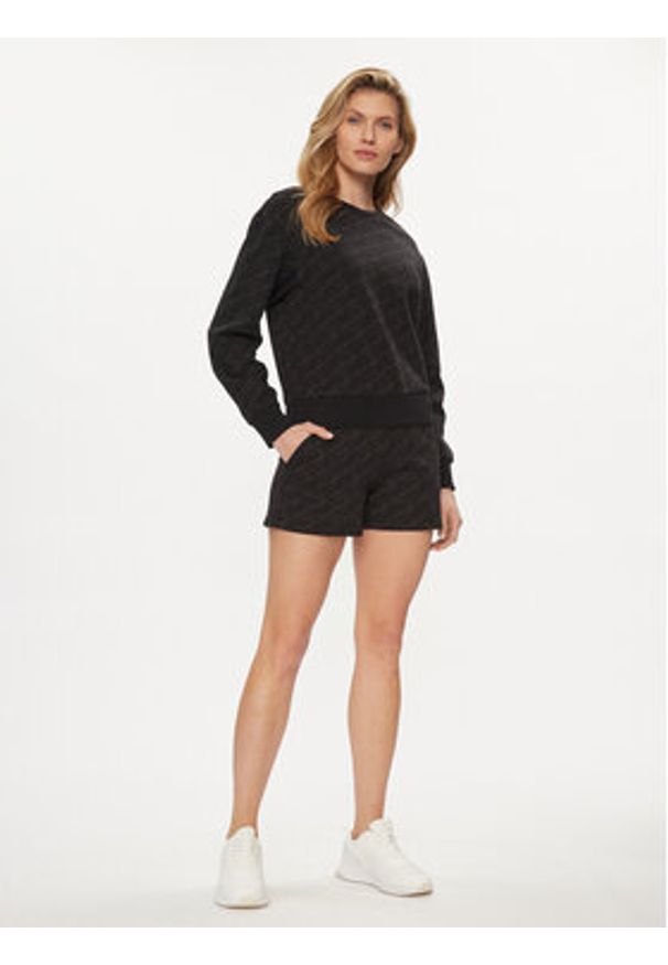 EA7 Emporio Armani Bluza 3DTM06 TJUAZ 1200 Czarny Regular Fit. Kolor: czarny. Materiał: bawełna