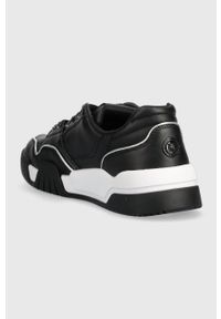 Just Cavalli sneakersy kolor czarny 75QA3SA5 ZP383 899. Nosek buta: okrągły. Zapięcie: sznurówki. Kolor: czarny. Materiał: guma #3