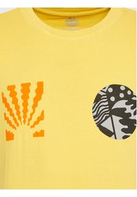 Element T-Shirt Bou Bou ELYZT00192 Żółty Regular Fit. Kolor: żółty. Materiał: bawełna #2