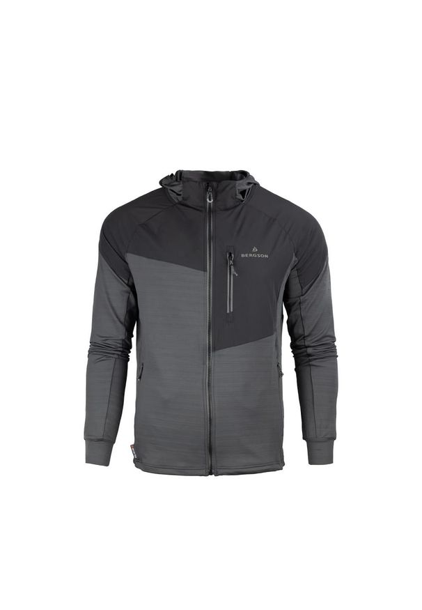 Bergson - Bluza streczowa męska Swiftmove1. Kolor: brązowy