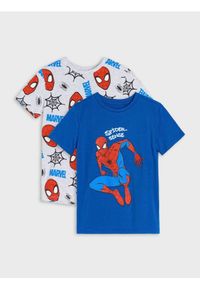 Sinsay - Koszulki 2 pack Spider-Man - wielobarwny