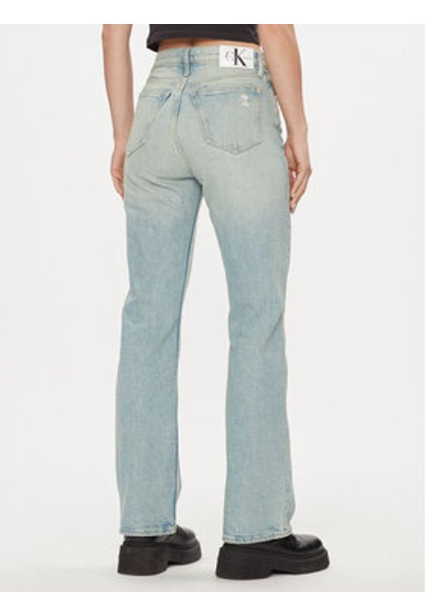 Calvin Klein Jeans Jeansy Authentic J20J222449 Niebieski Bootcut Fit. Kolor: niebieski