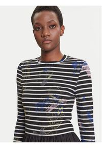 Desigual Sukienka codzienna Raya Hibrida 25WWVW15 Czarny Regular Fit. Okazja: na co dzień. Kolor: czarny. Materiał: syntetyk. Typ sukienki: proste. Styl: casual #3