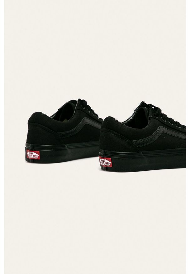 Vans - Tenisówki Old Skool. Nosek buta: okrągły. Zapięcie: sznurówki. Kolor: czarny