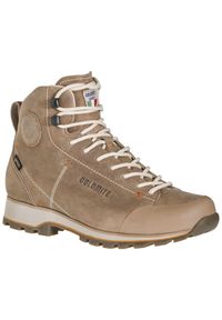 Buty trekkingowe damskie Dolomite High FG GTX. Kolor: beżowy