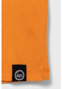Hype T-shirt dziecięcy (3-pack) kolor pomarańczowy gładki. Okazja: na co dzień. Kolor: pomarańczowy. Materiał: dzianina. Wzór: gładki. Styl: casual #7