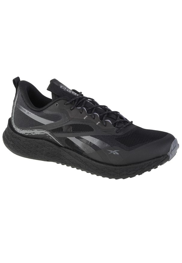 Buty do biegania męskie, Reebok Floatride Energy 3 Adventure. Kolor: czarny, szary, wielokolorowy. Materiał: materiał, syntetyk, tkanina. Sport: bieganie