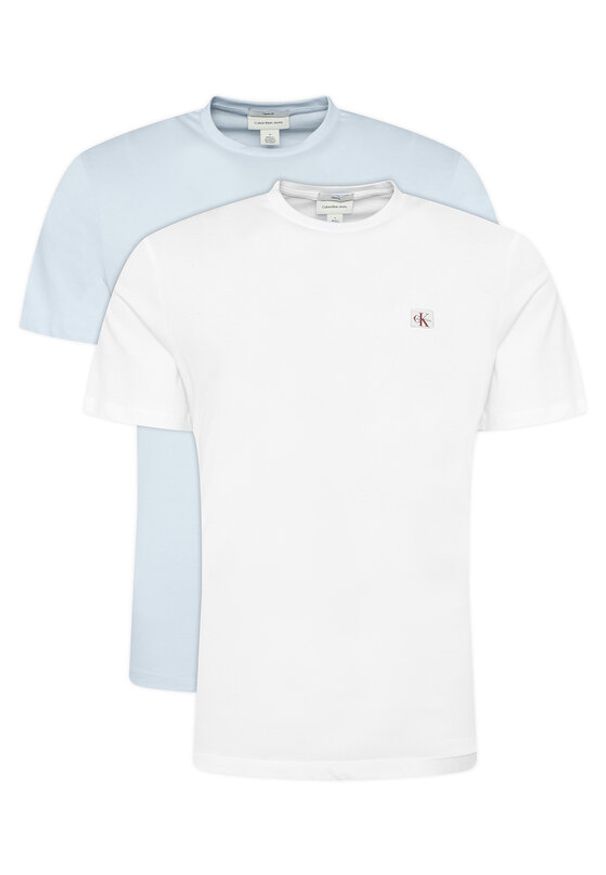 Calvin Klein Jeans Komplet t-shirtów Badge LV04RD248G Kolorowy Regular Fit. Materiał: bawełna. Wzór: kolorowy