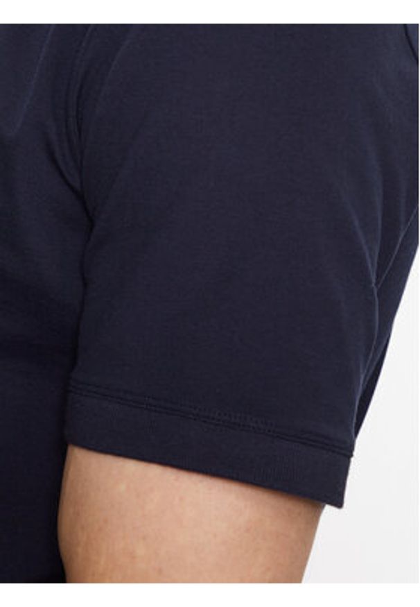 Hugo Polo 50470547 Granatowy Slim Fit. Typ kołnierza: polo. Kolor: niebieski. Materiał: bawełna