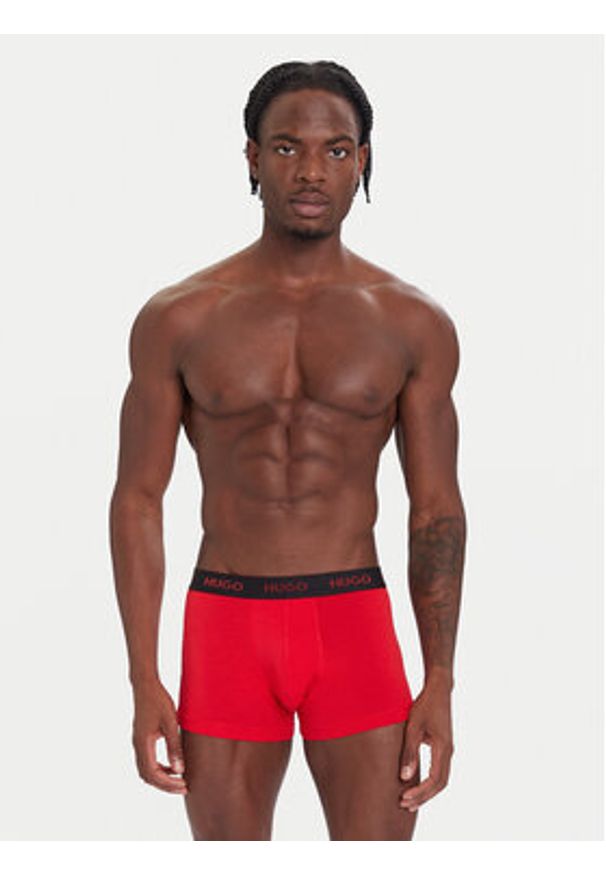 Hugo - HUGO Komplet bokserek 50532611 Kolorowy. Materiał: bawełna. Wzór: kolorowy