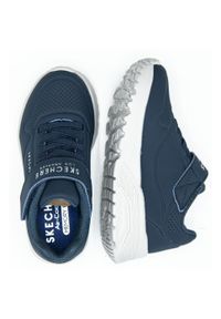 skechers - Buty Skechers Uno Lite, Dzieci. Kolor: niebieski. Materiał: syntetyk, materiał. Szerokość cholewki: normalna. Sport: turystyka piesza