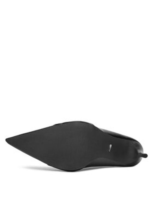 DeeZee Szpilki Q93079-2 Czarny. Kolor: czarny. Materiał: skóra. Obcas: na szpilce